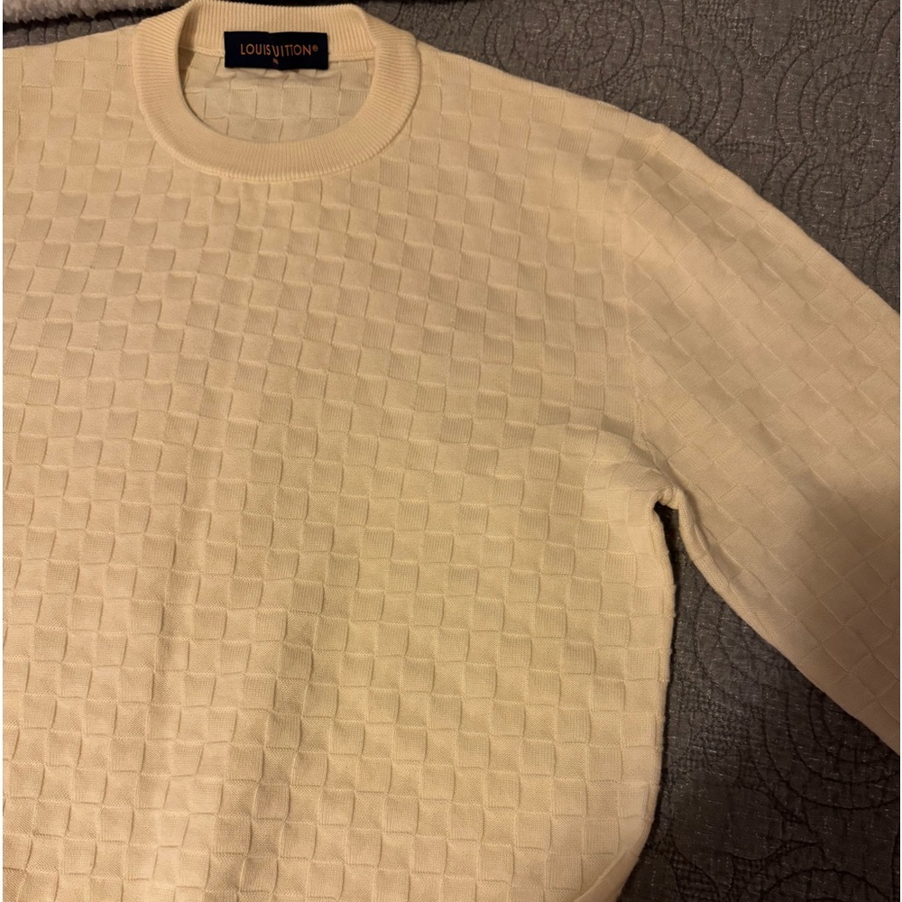 Louis Vuitton Cream Sweater